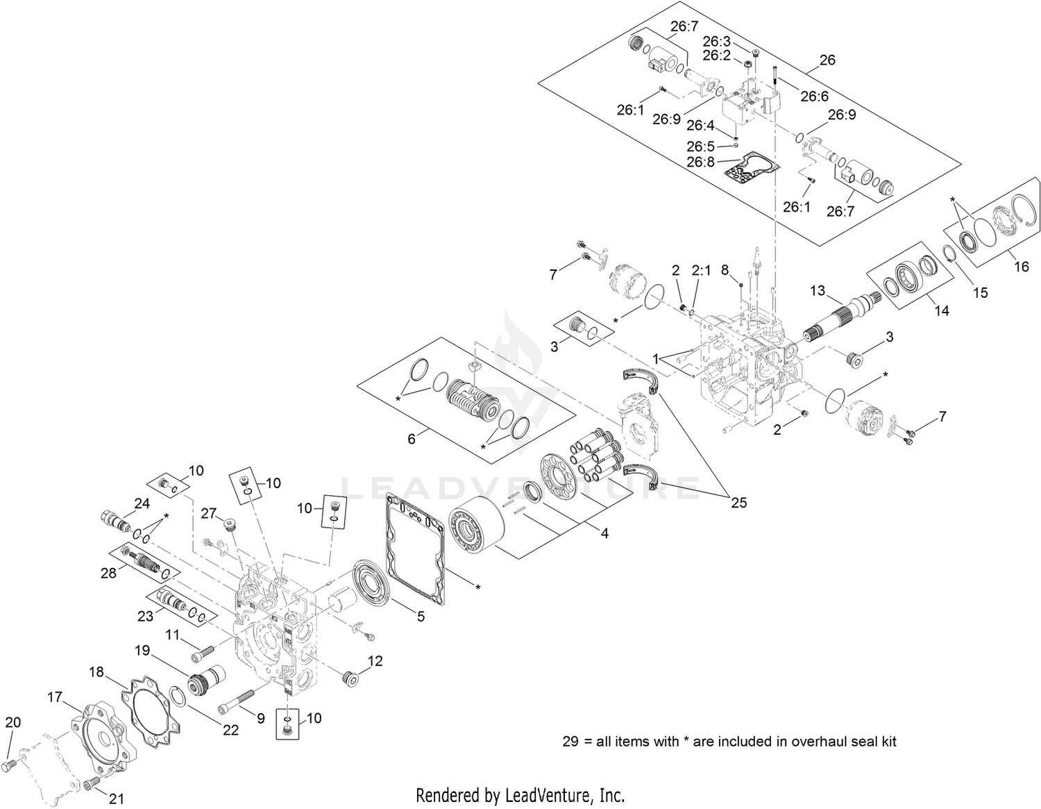 Piston Pump Assembly No. 120-9059