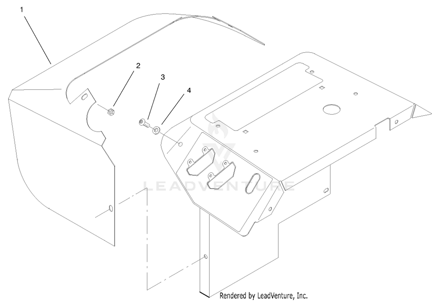 Fender Extension Assembly (europe)