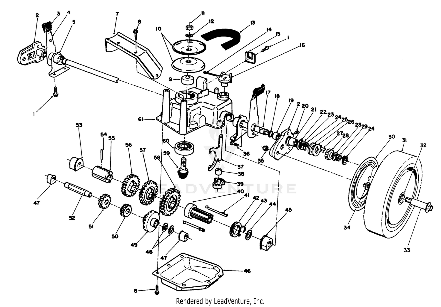 Gear Case Assembly