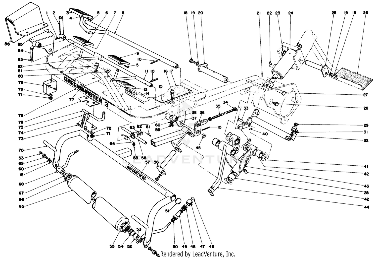 Foot Pedals And Assembly