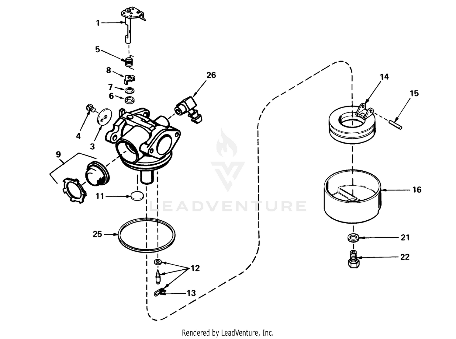 Carburetor No. 632050