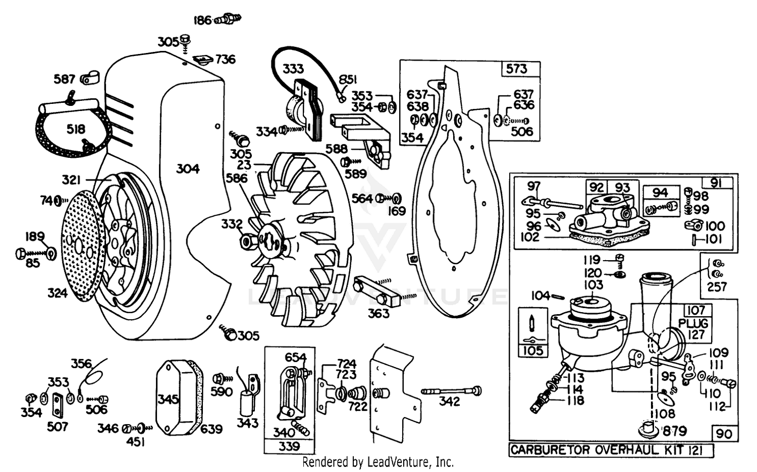 Engine Model No. 326437-0262-01