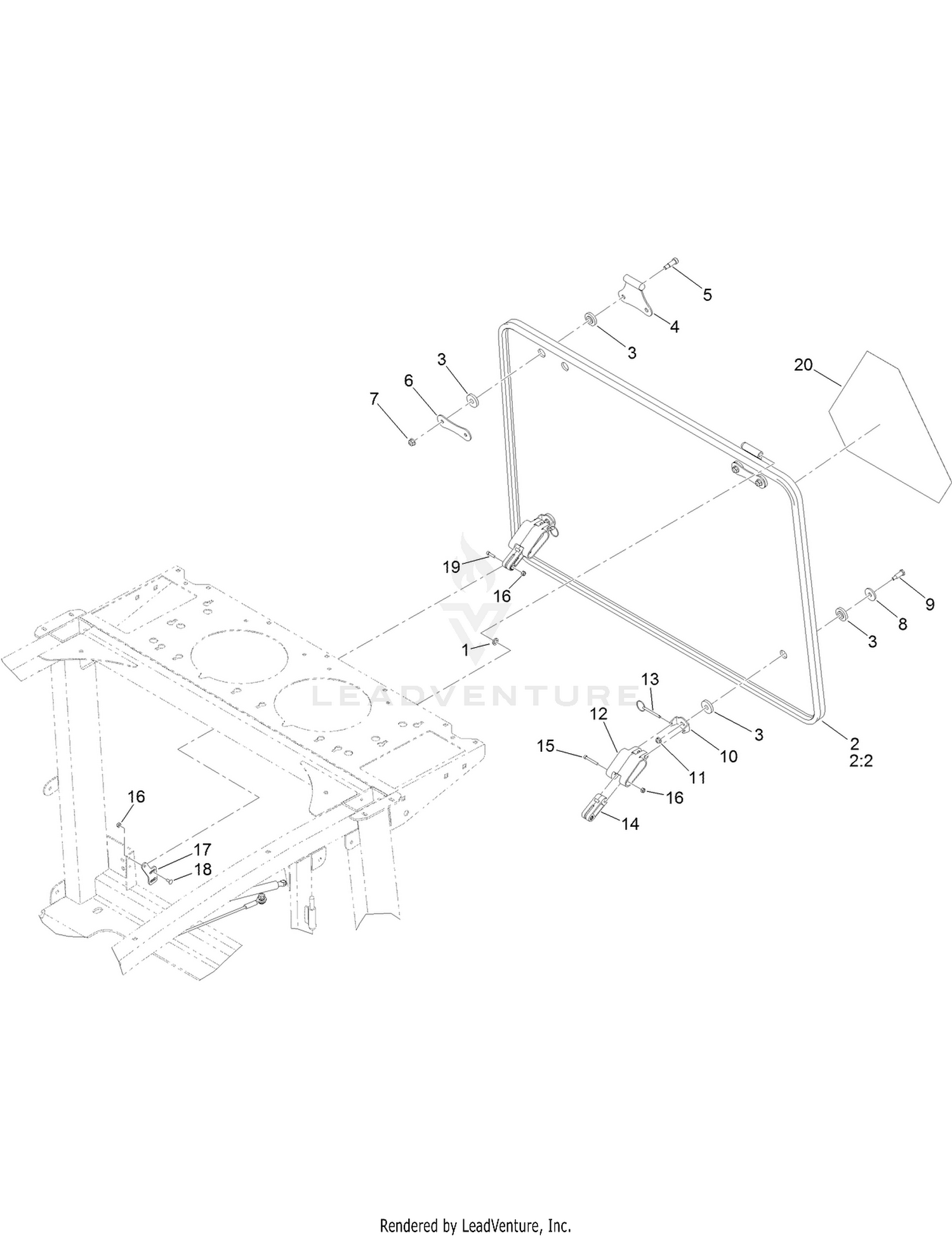 Rear Window Assembly