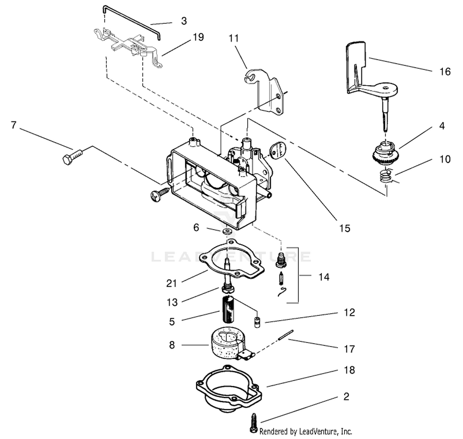 Carburetor Assembly No. 93-4331