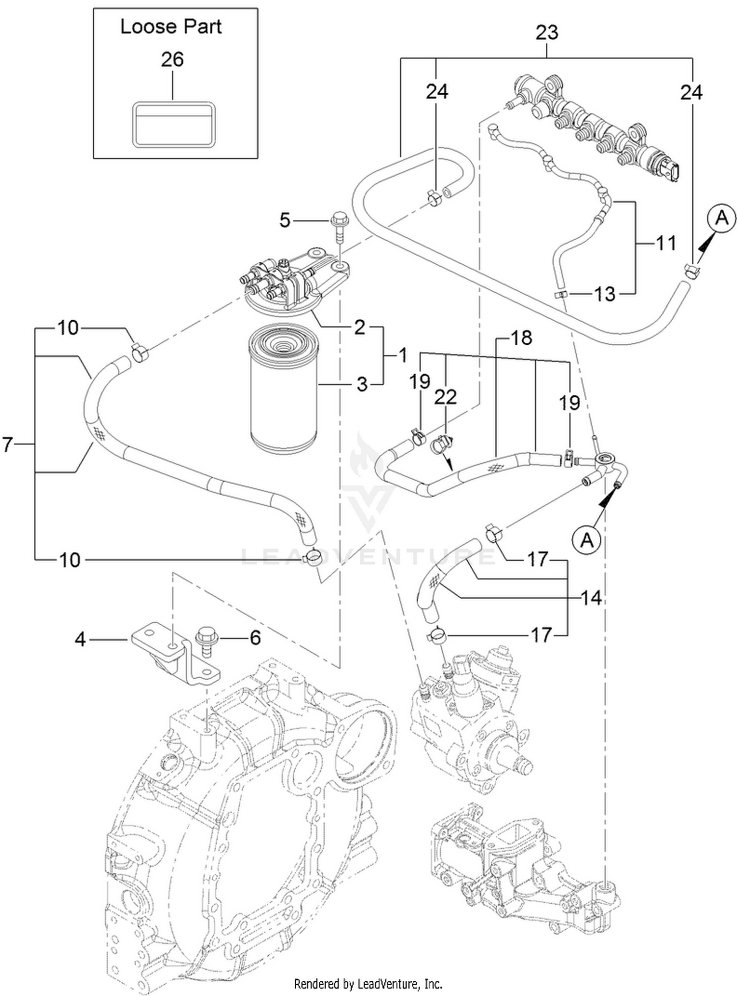 Fuel Pipe Assembly