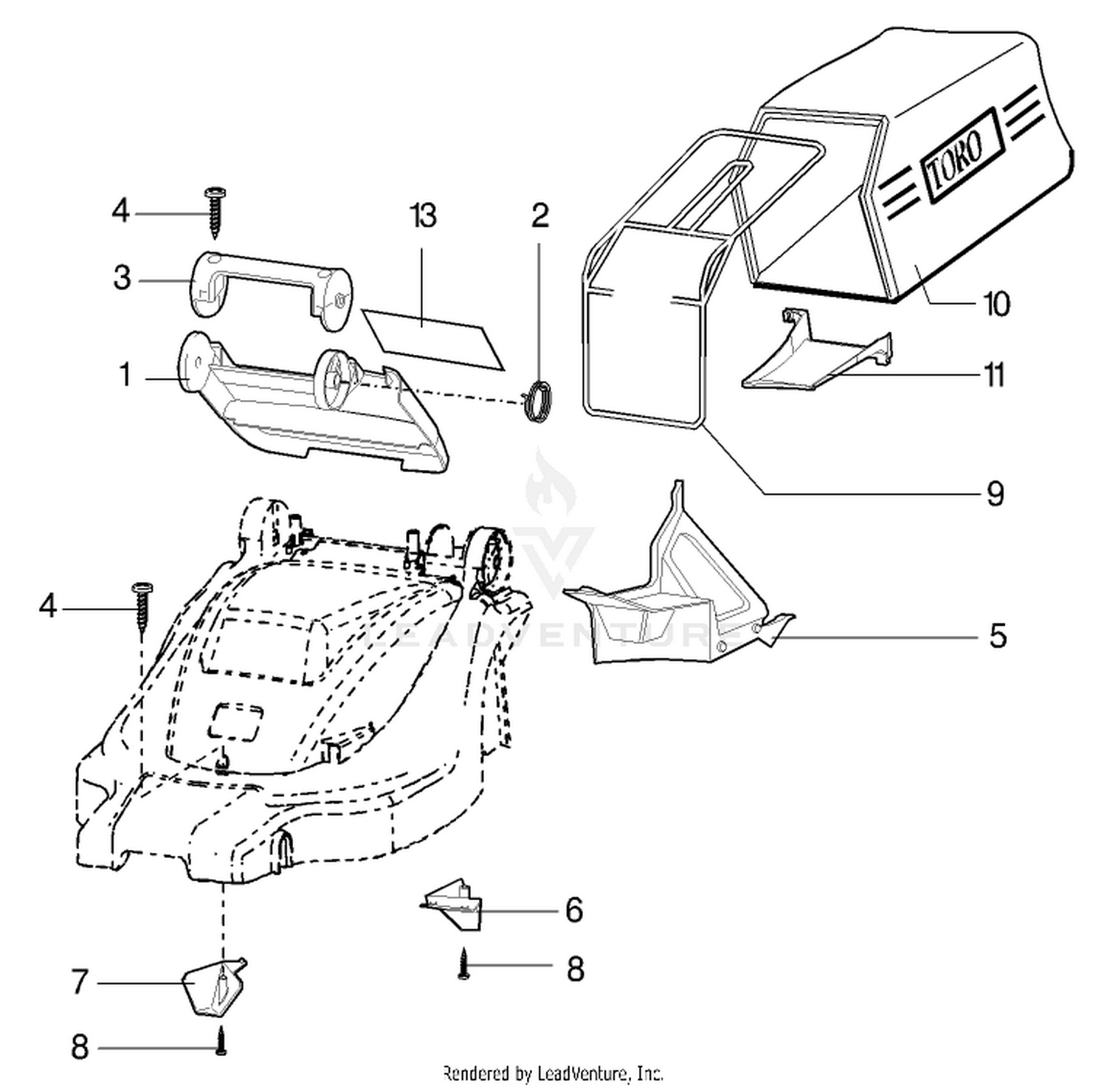 Bag  Recycling Parts Model-No. 21070, 21071  21072