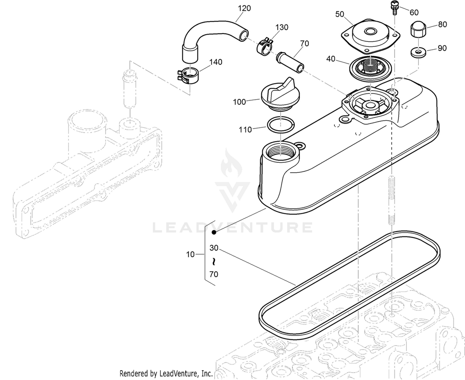 Cylinder Head Cover Assembly