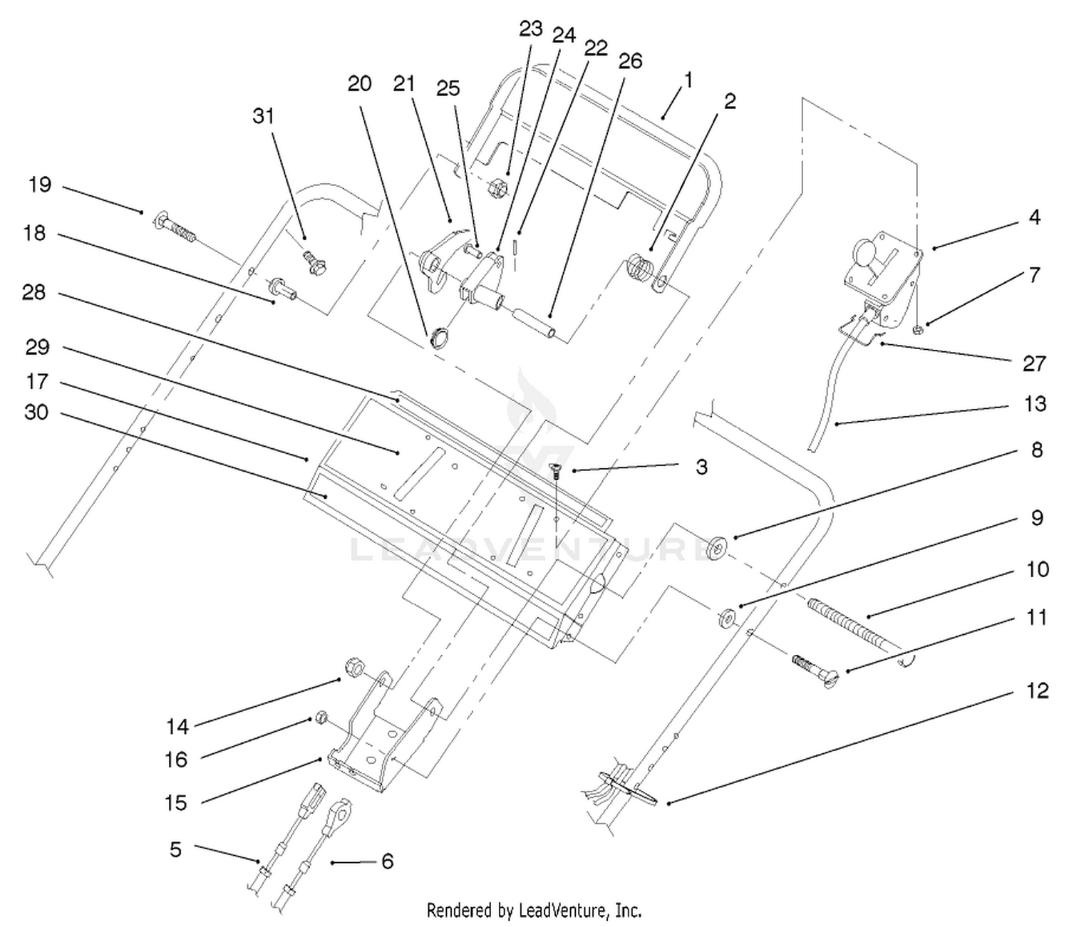 Controls, Balls And Panel Assembly