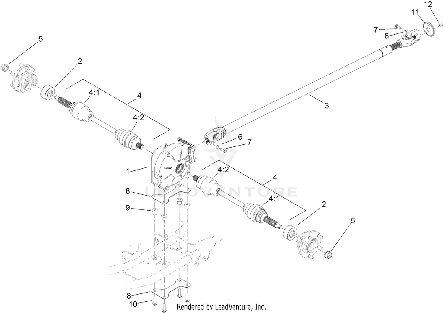 4 Wheel Drive Assembly