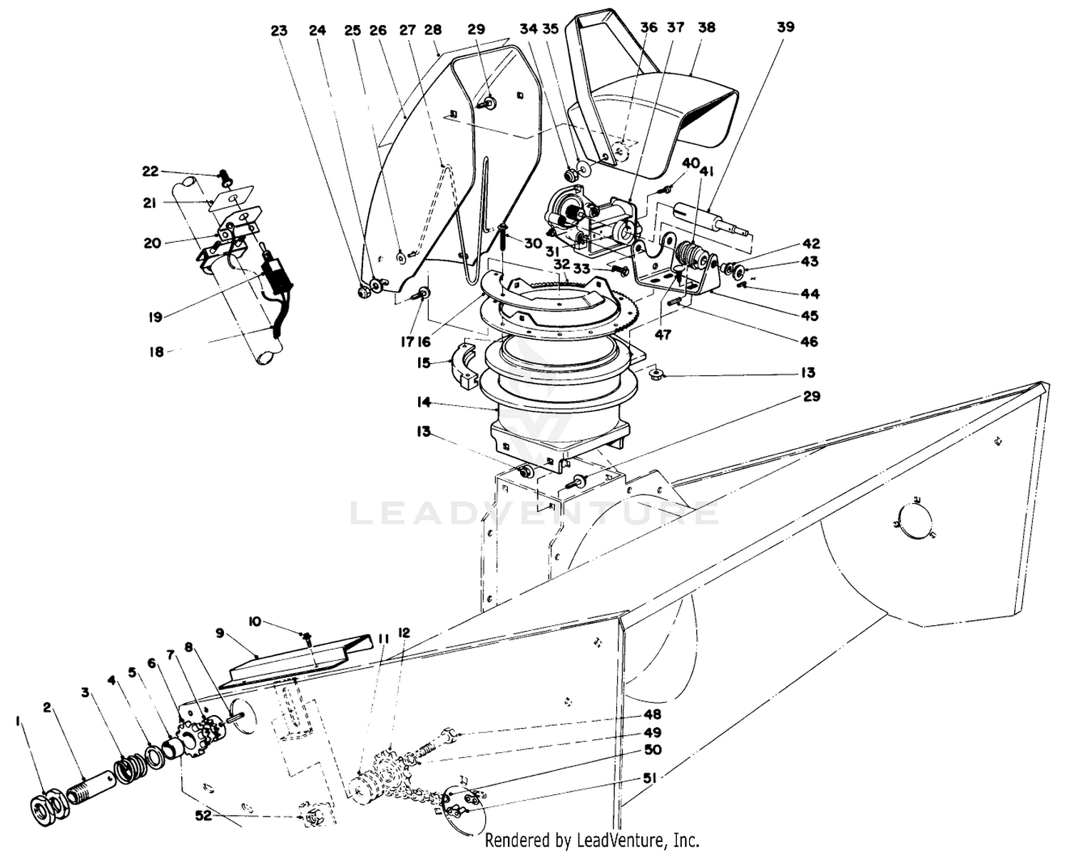 48" Snowthrower Model No. 30570 (optional) 3