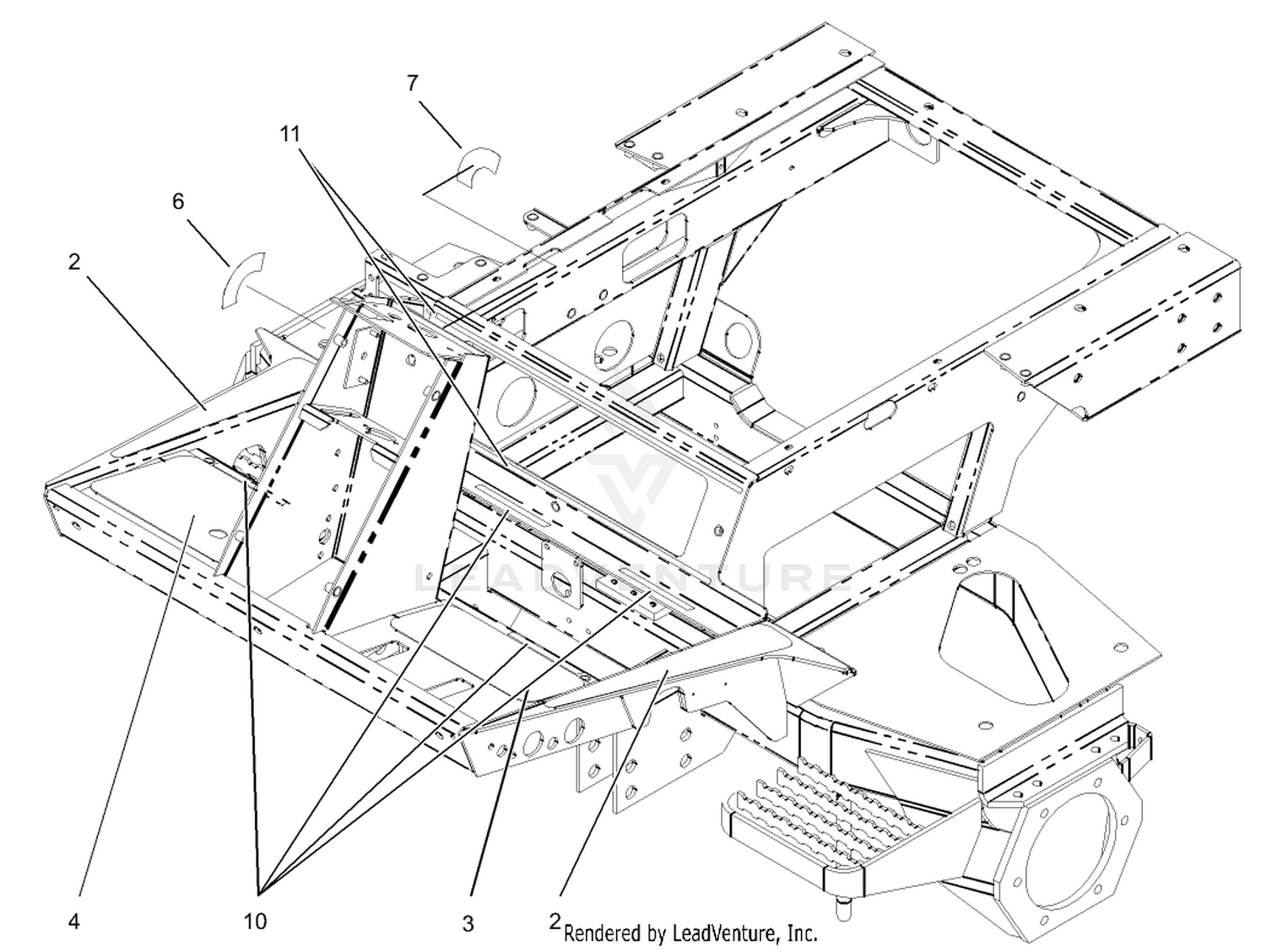 Front Frame Assembly No. 104-5469
