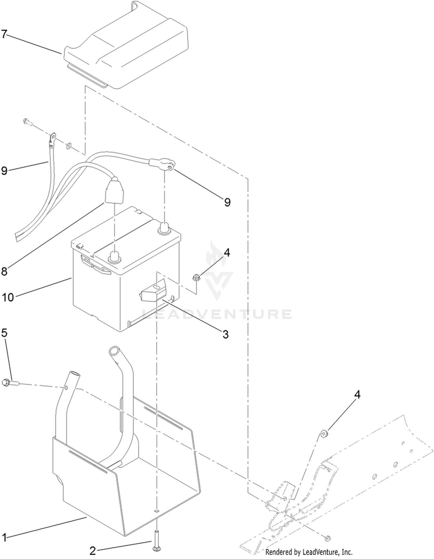 Battery Installation Assembly
