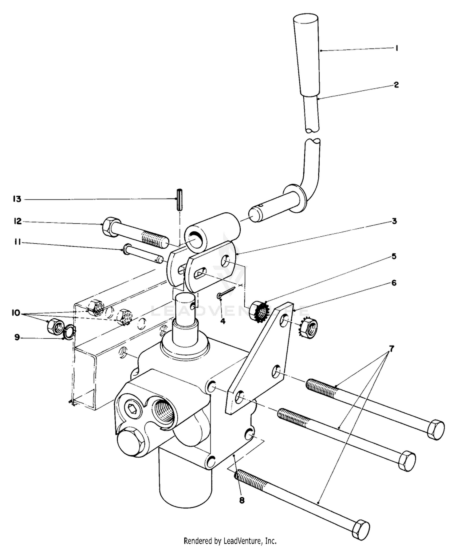 Valve And Lever Assembly