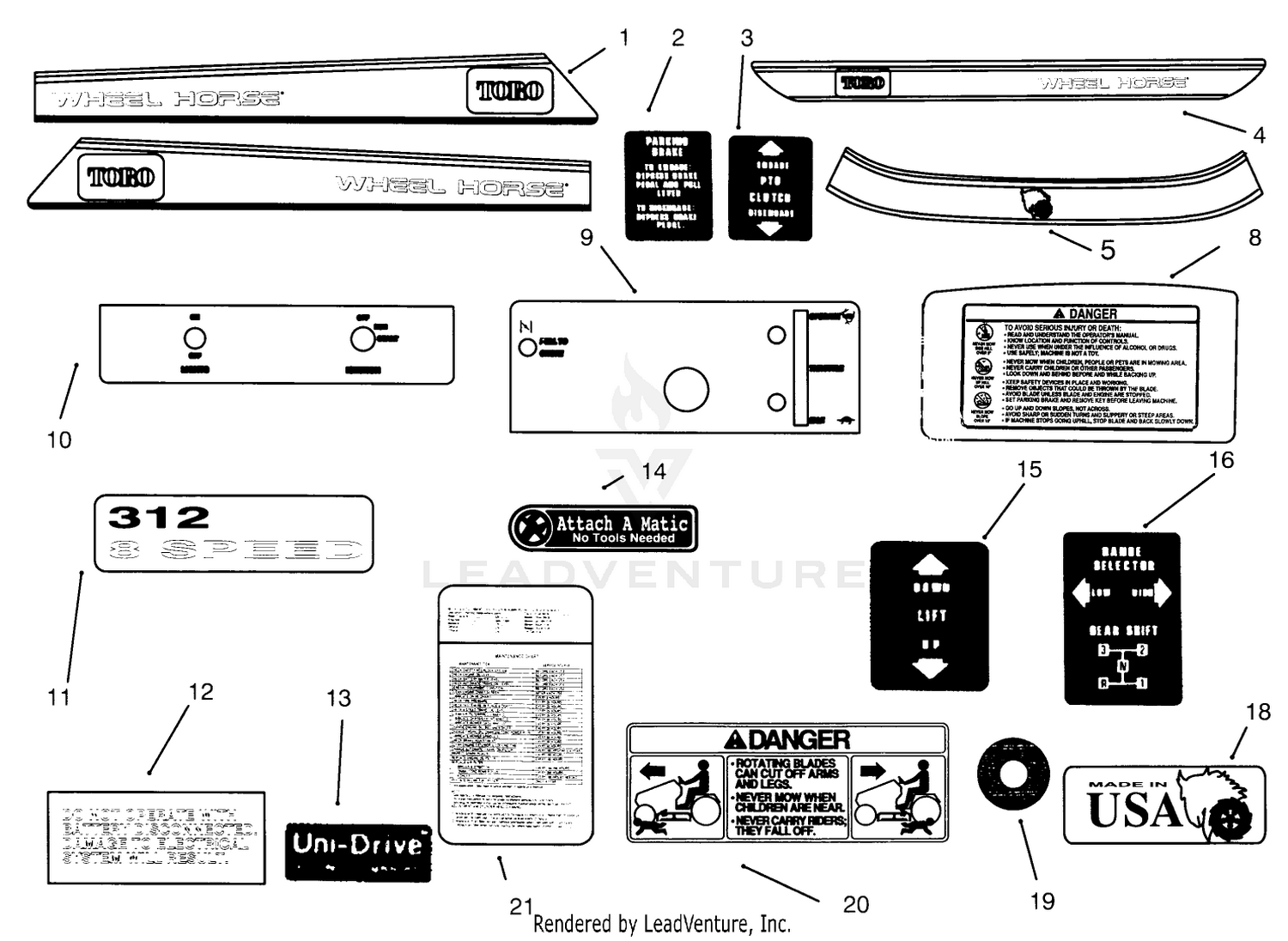 Assembly diagram