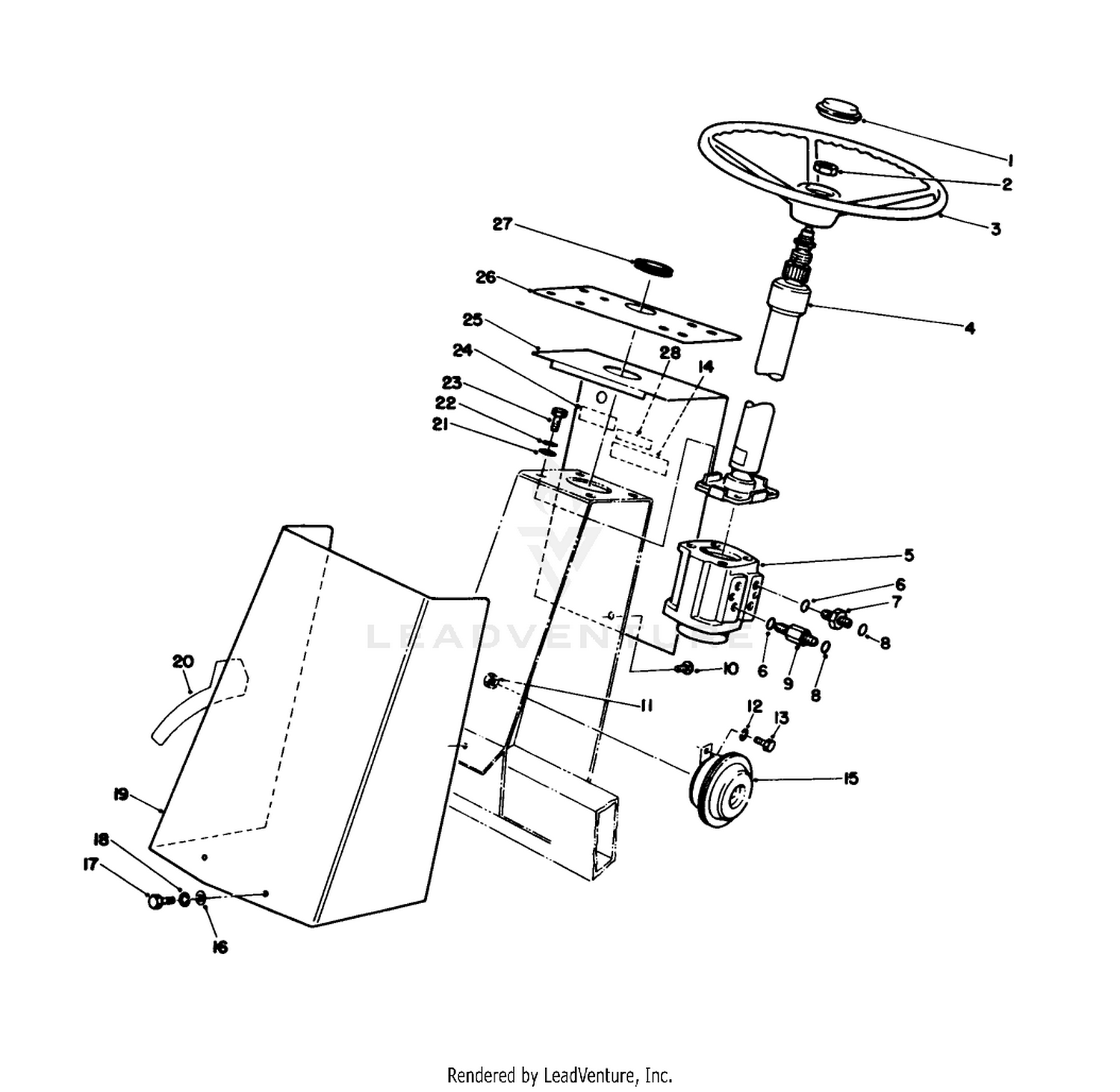Steering Tower
