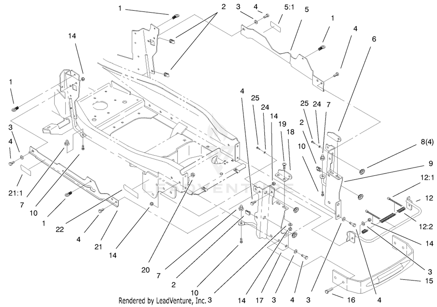 Bumper And Hood Assembly