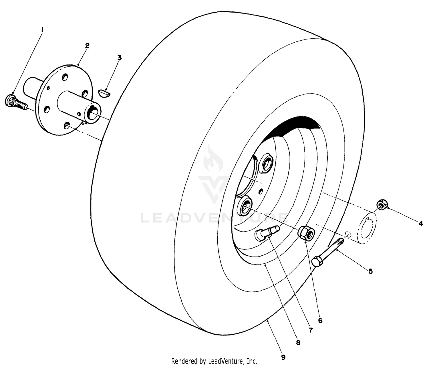 Front Wheel Assembly