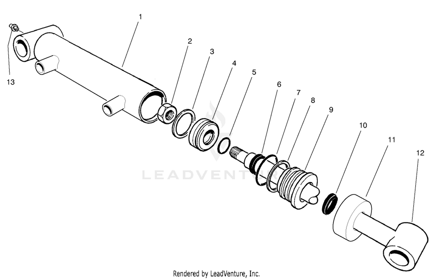 Hydraulic Cylinder No. 93-9311