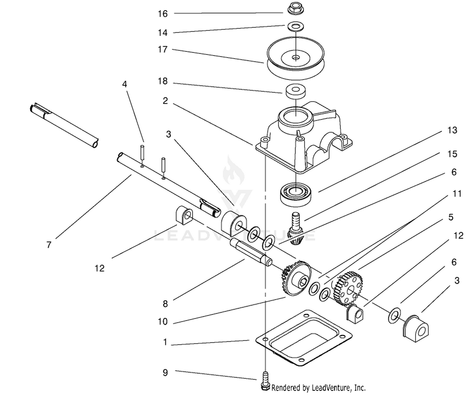 Transmission Assembly No. 93-0240