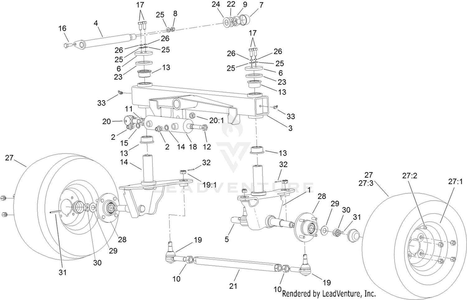 Rear Axle Assembly