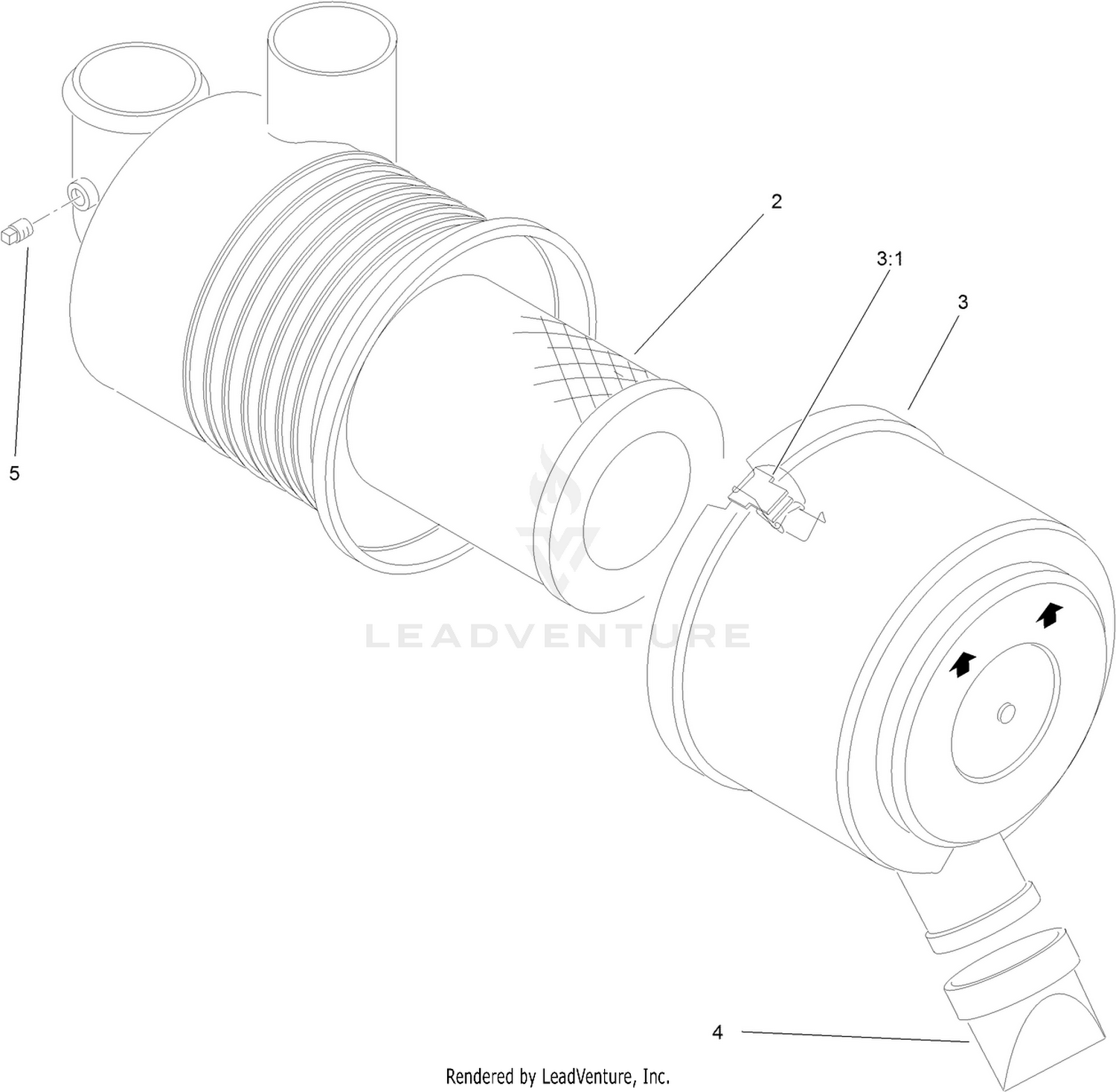 Air Cleaner Assembly No. 93-2190