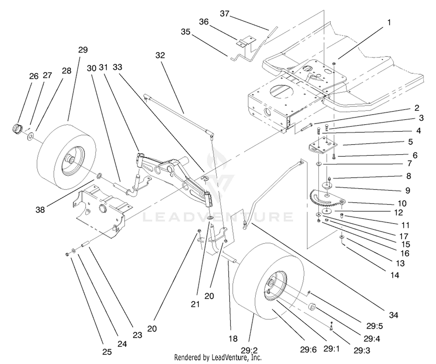 Front Axle Assembly