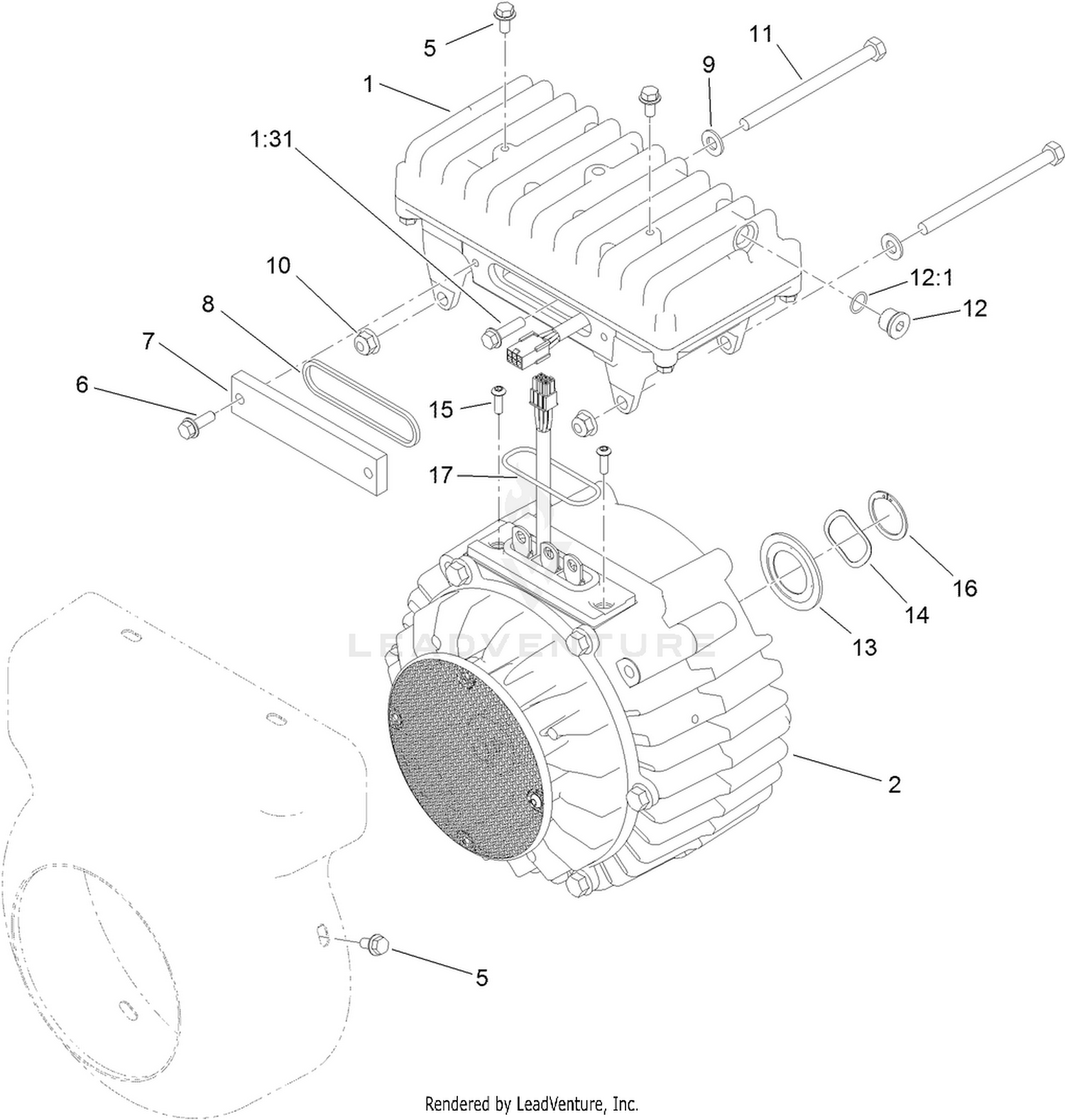 Generator/Controller Assembly No. 117-8185