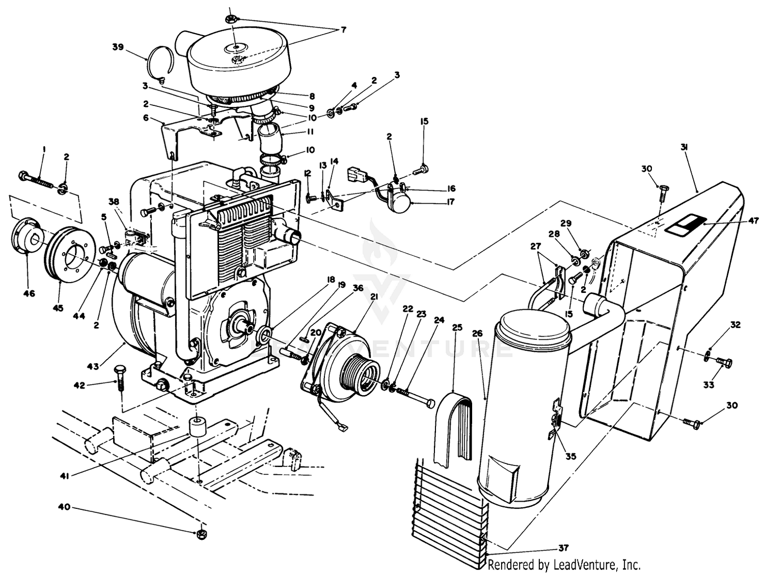 Engine  Clutch Assembly