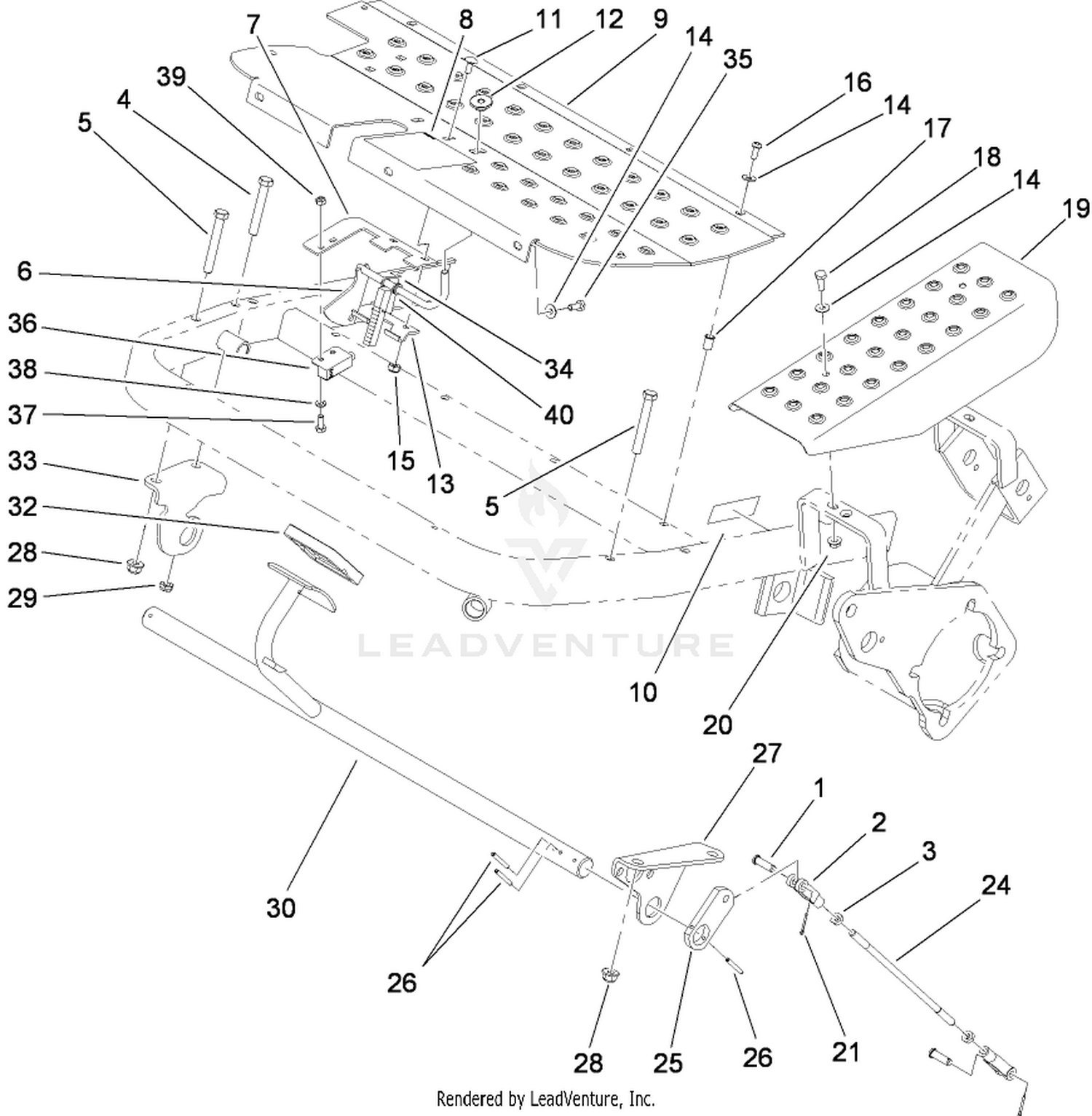 Brake Pedal Assembly