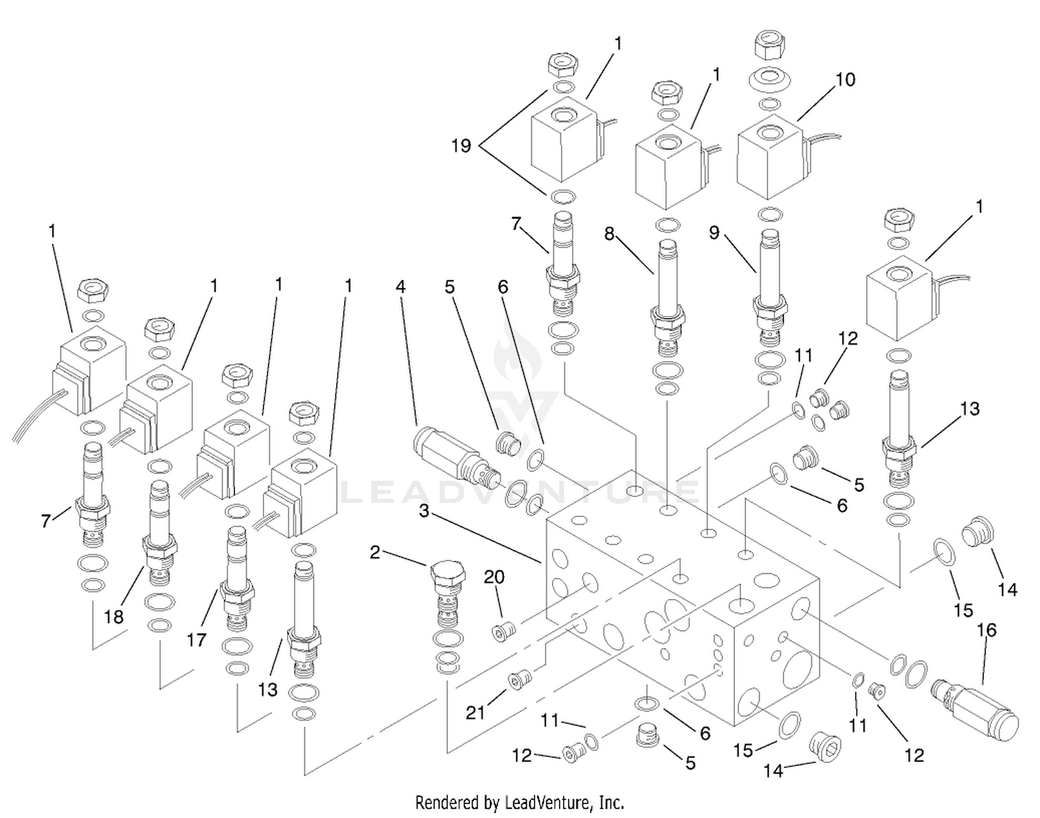 Control Block Assembly No. 92-7418