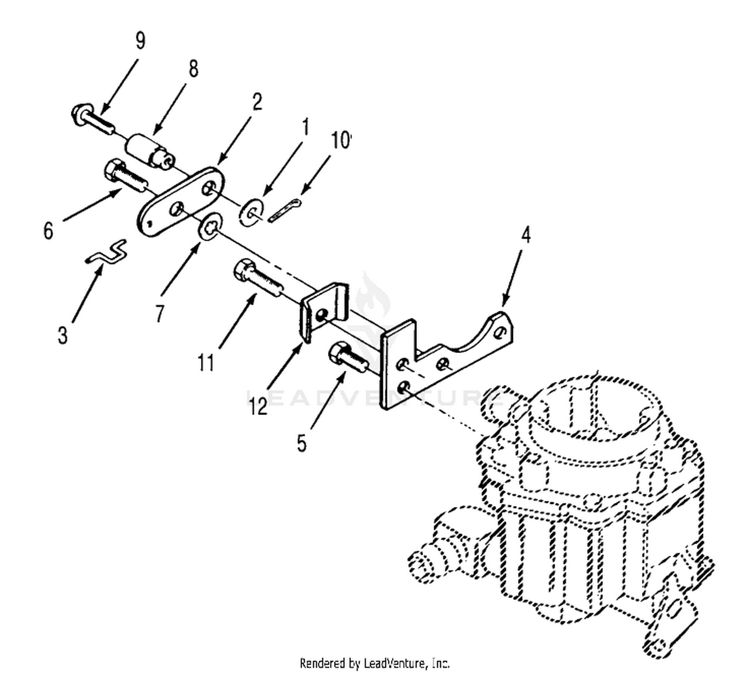 TORO POWER PLUS CHOKE LINKAGE