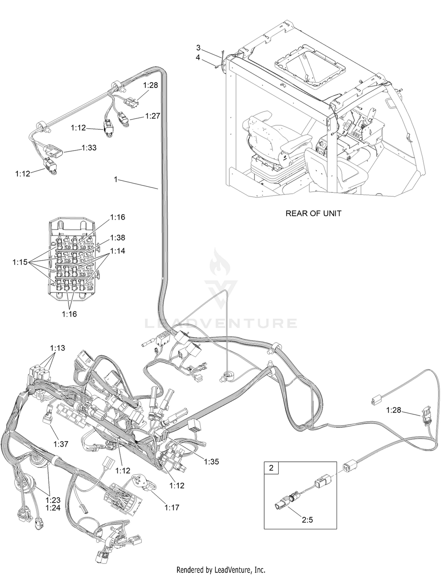 Platform Wire Harness Assembly