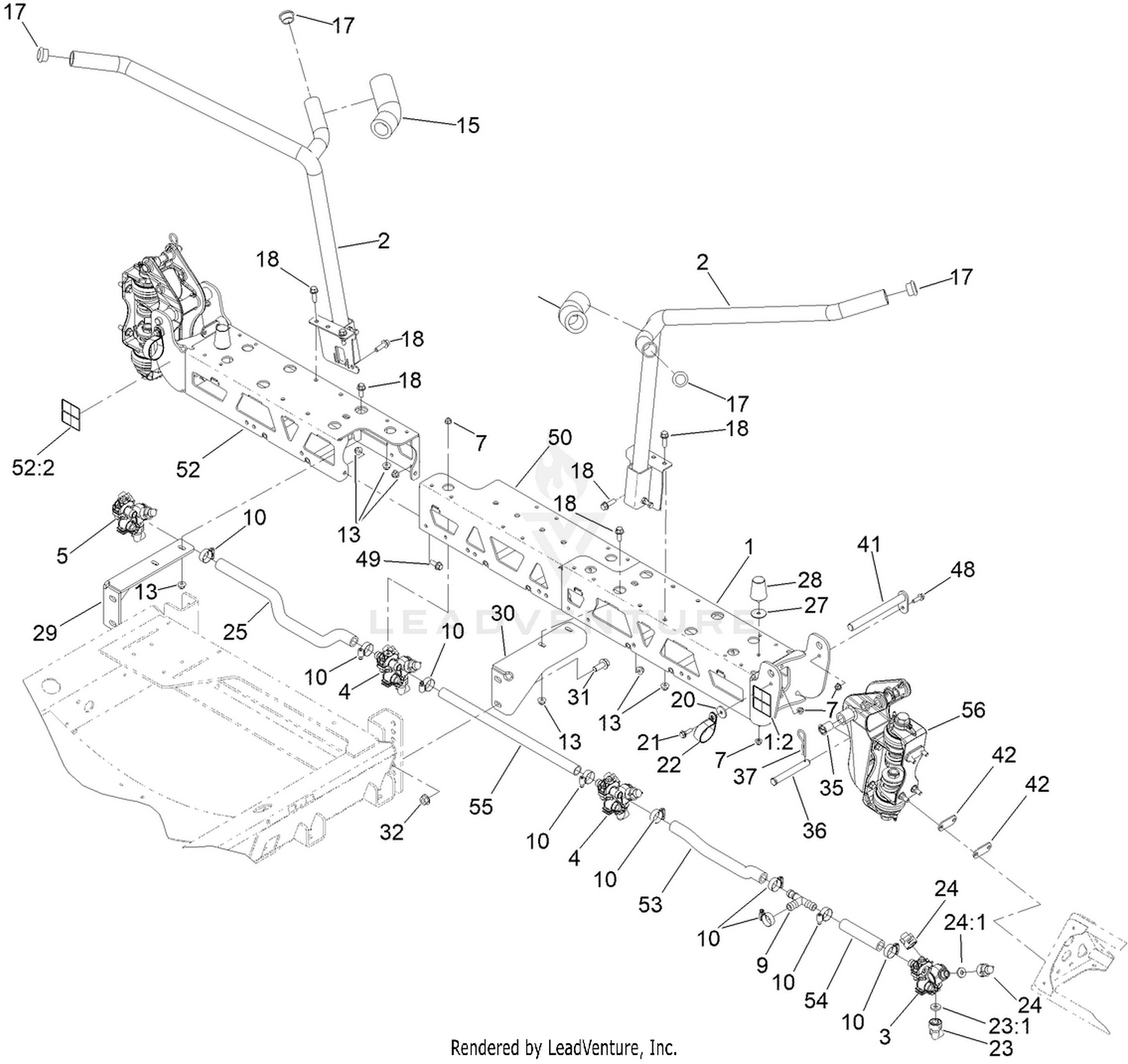 Center Boom Assembly