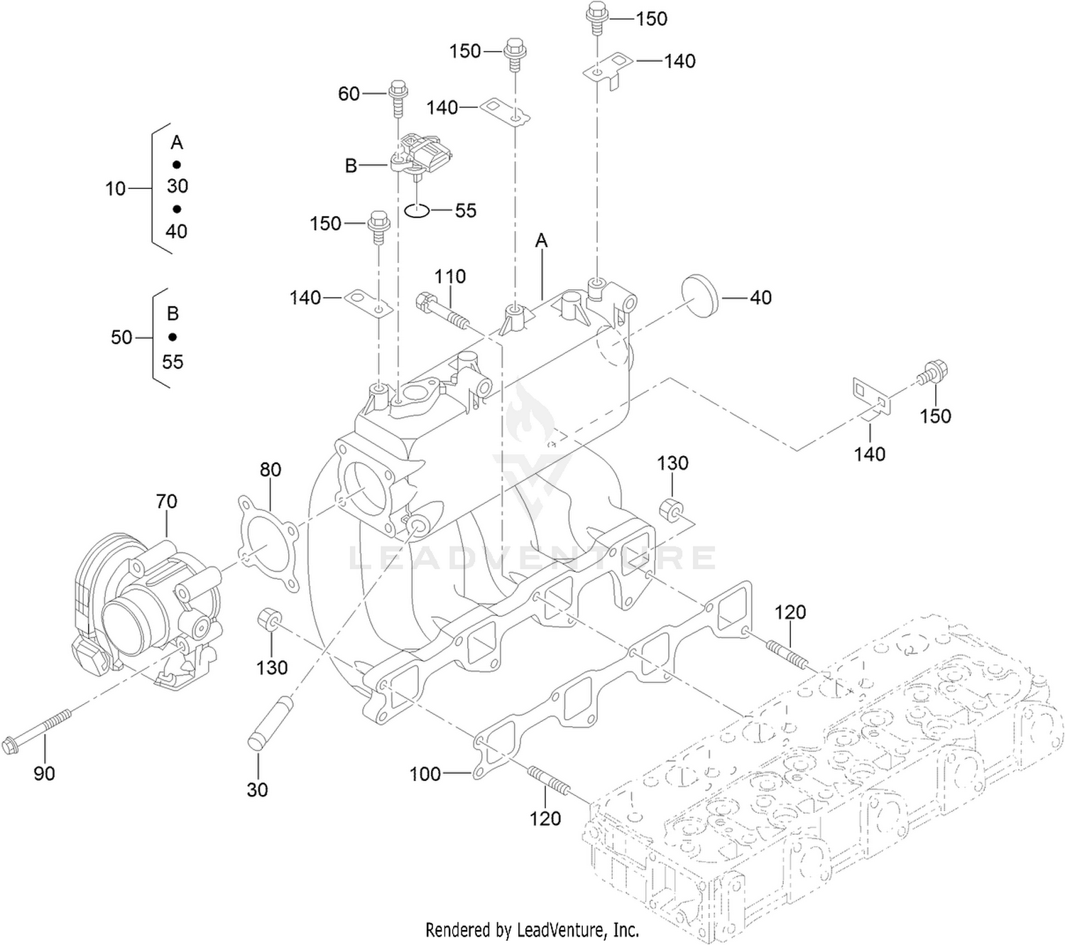 Inlet Manifold Assembly