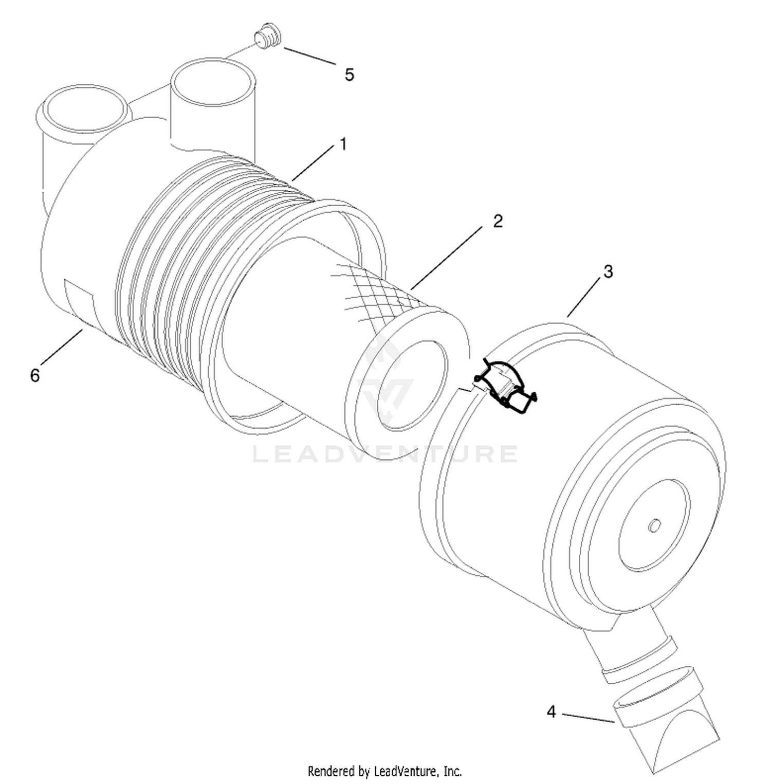 Air Cleaner Assembly No. 99-7120