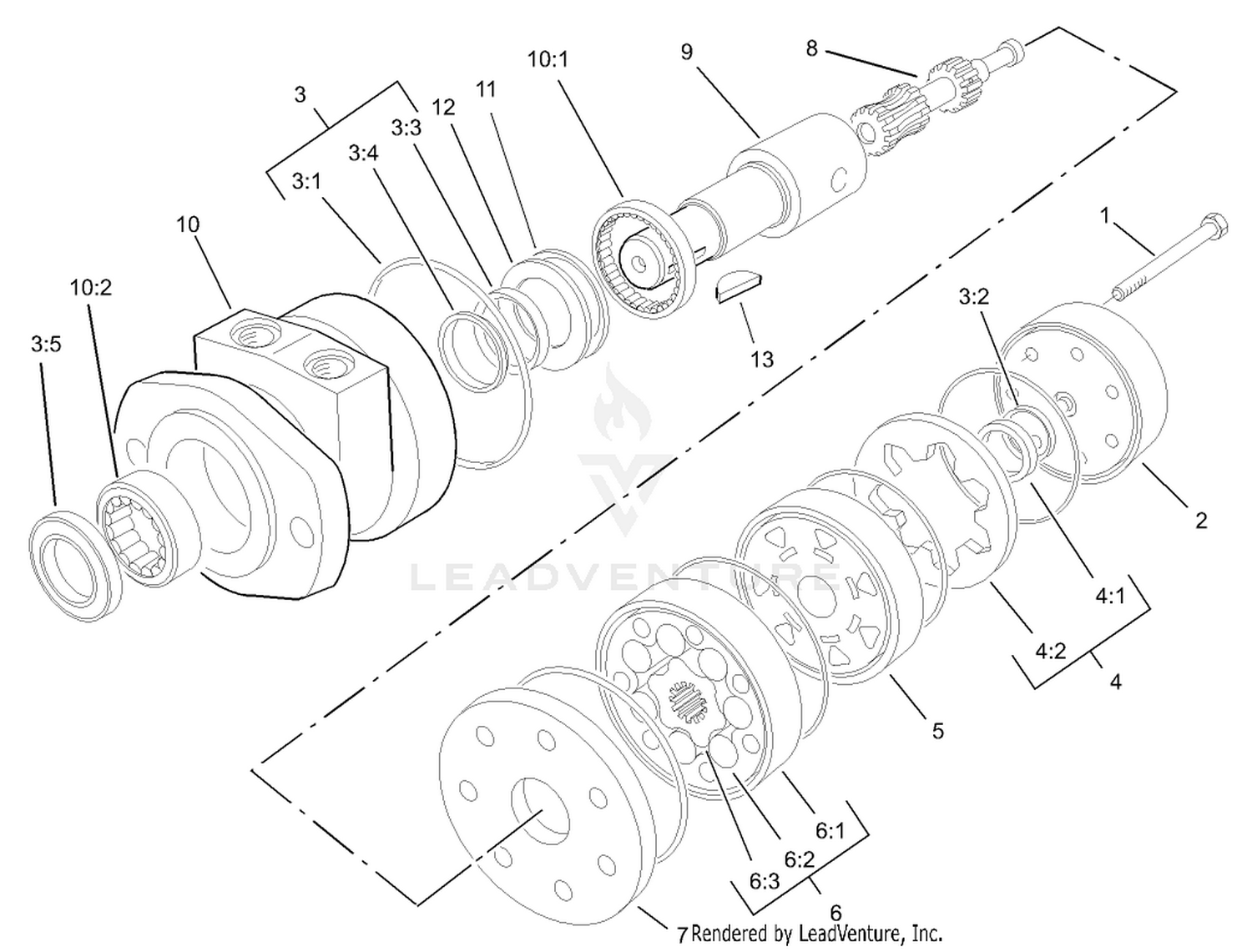 Spray Pump Assembly No. 104-9099