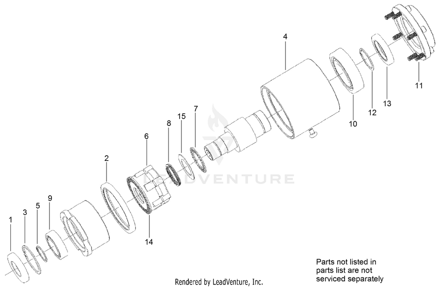 Bi-Directional Clutch Assembly No. 95-6296