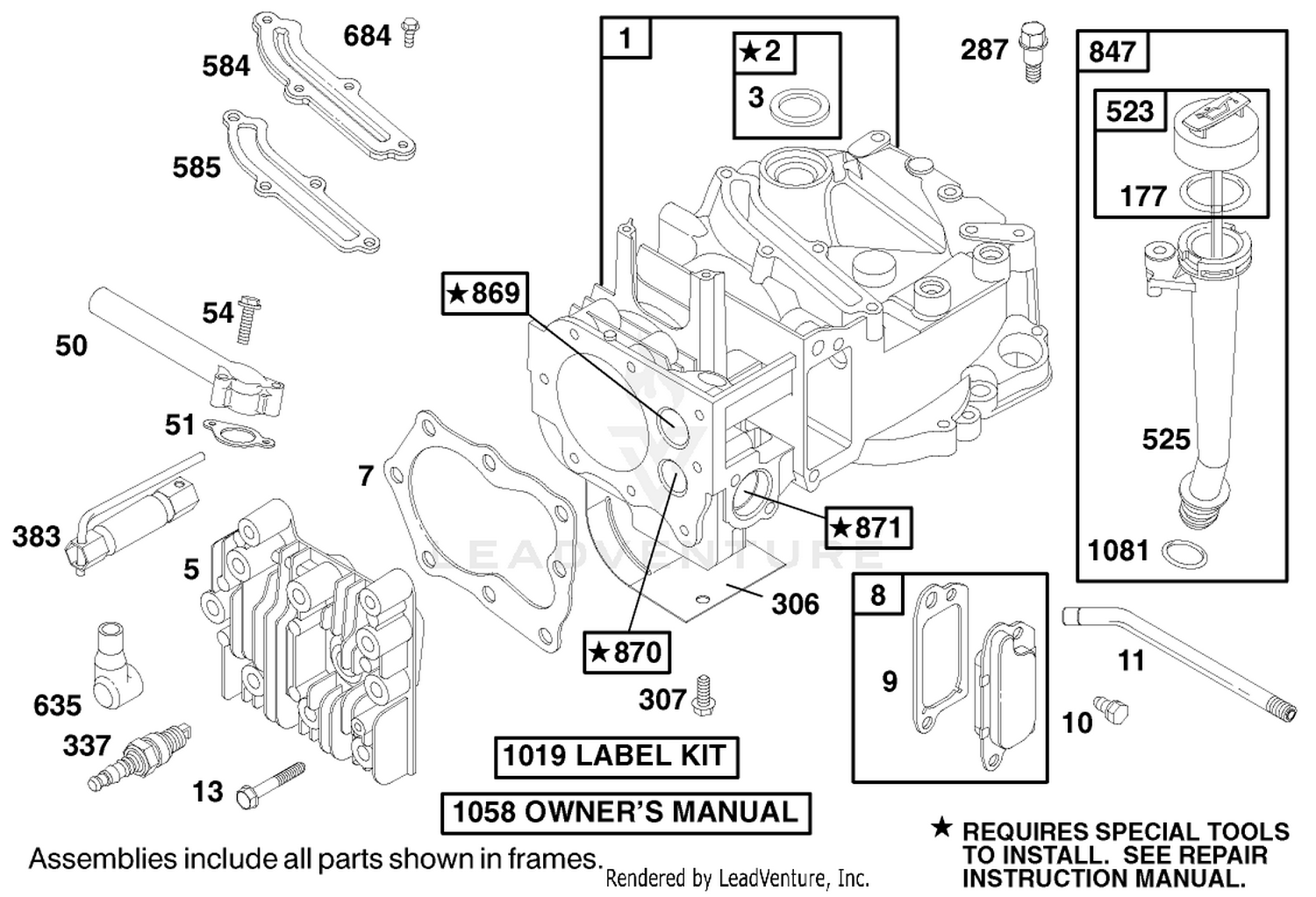 Assembly diagram