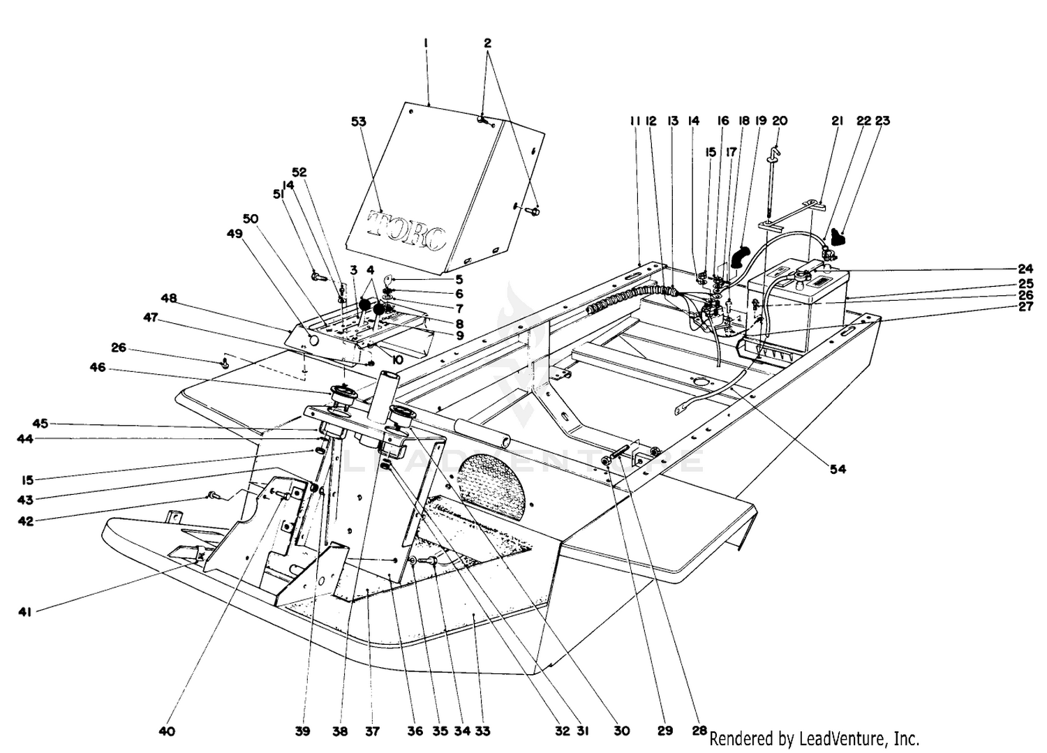 Instrument Panel And Steering Post Assembly