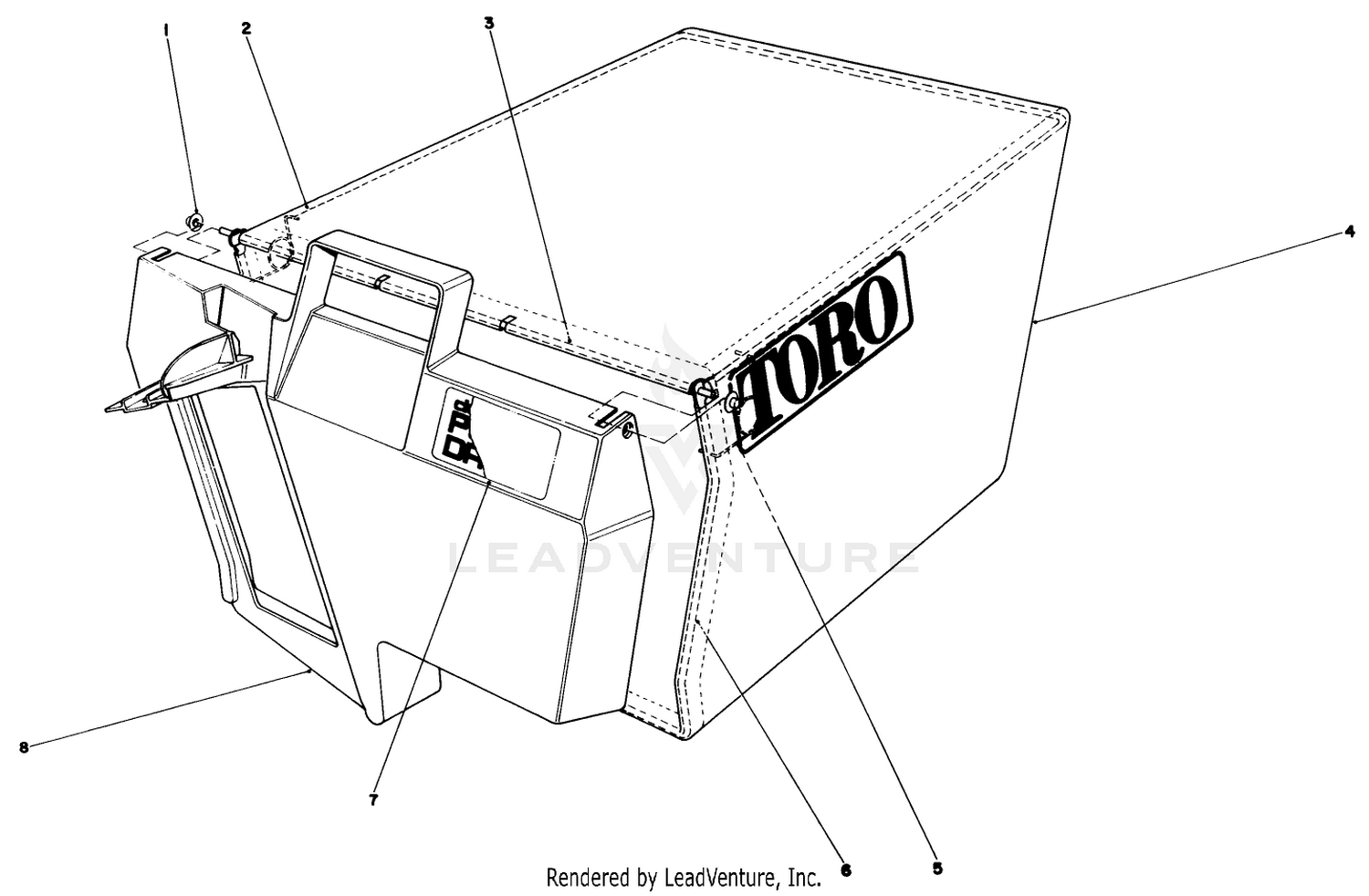 Recycler Bagging Kit Model No. 59174 (continued)(optional)