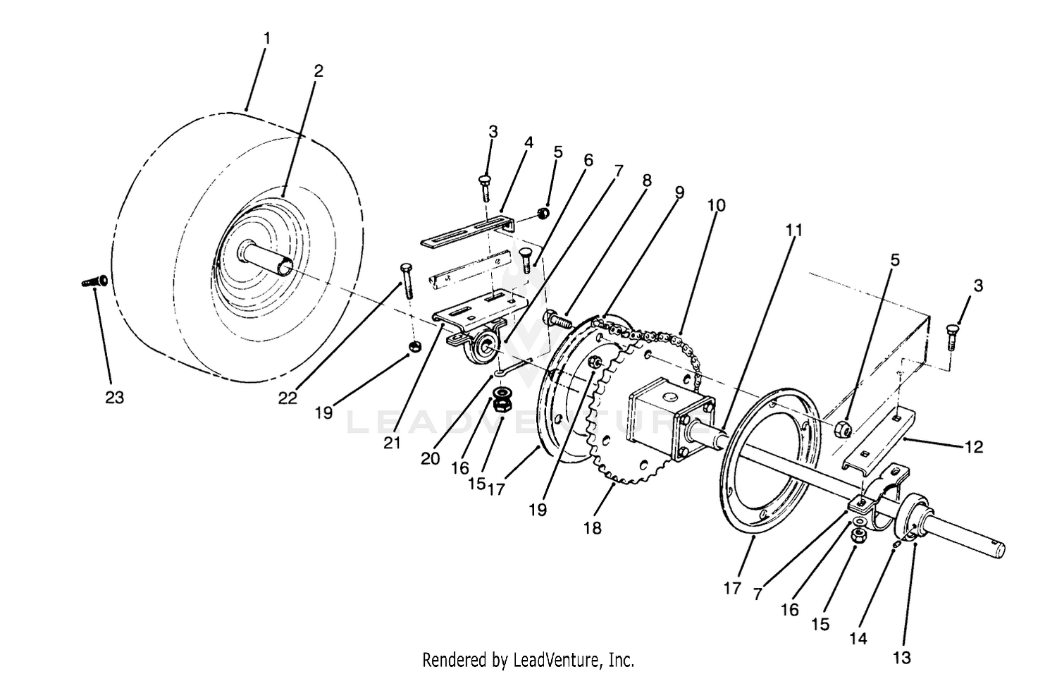 Rear Axle Assembly