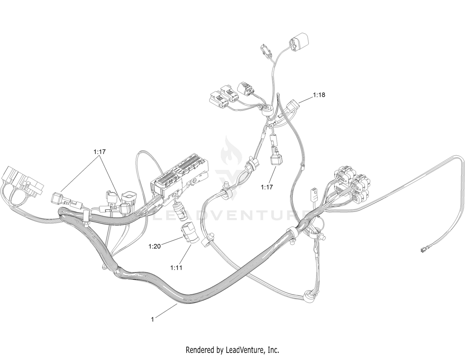 Engine Wire Harness Assembly