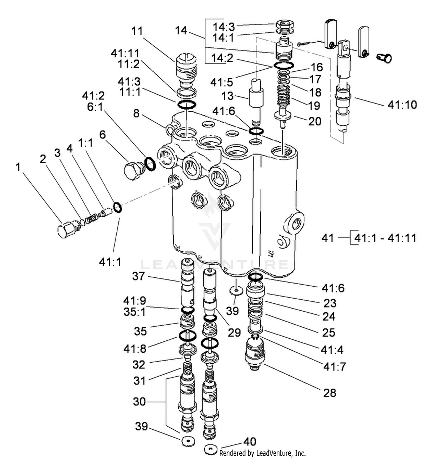 Control Valve Assembly No. 93-1432