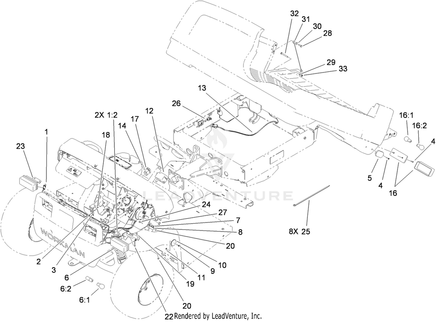 Brake and Signal Light Assembly No. 115-7749