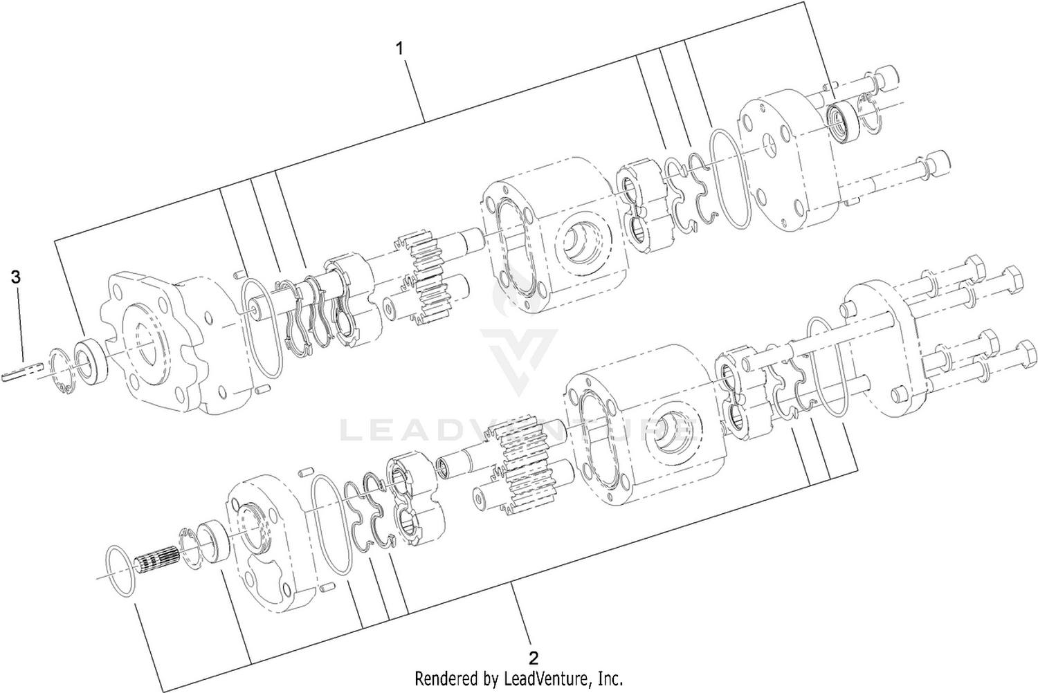 Hydraulic Pump Assembly No. 115-7787