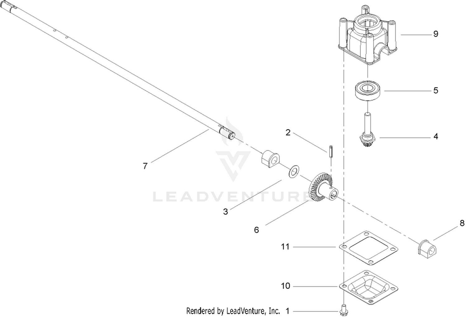 Transmission Assembly No. 106-3955