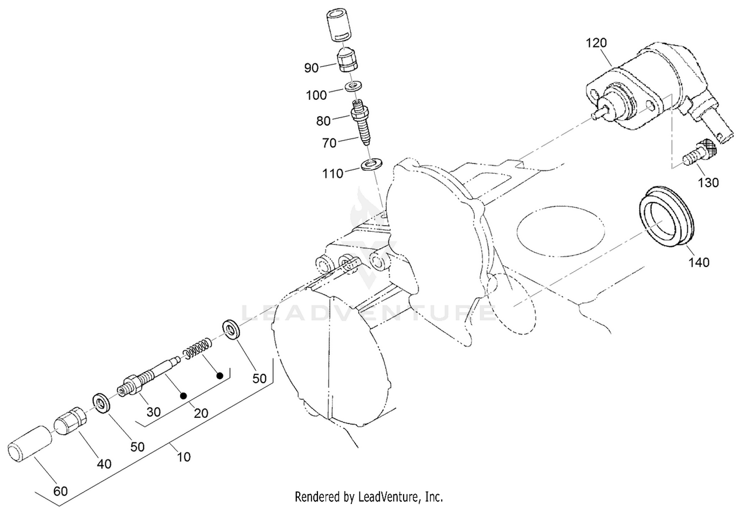 Idle Apparatus and Stop Solenoid Assembly
