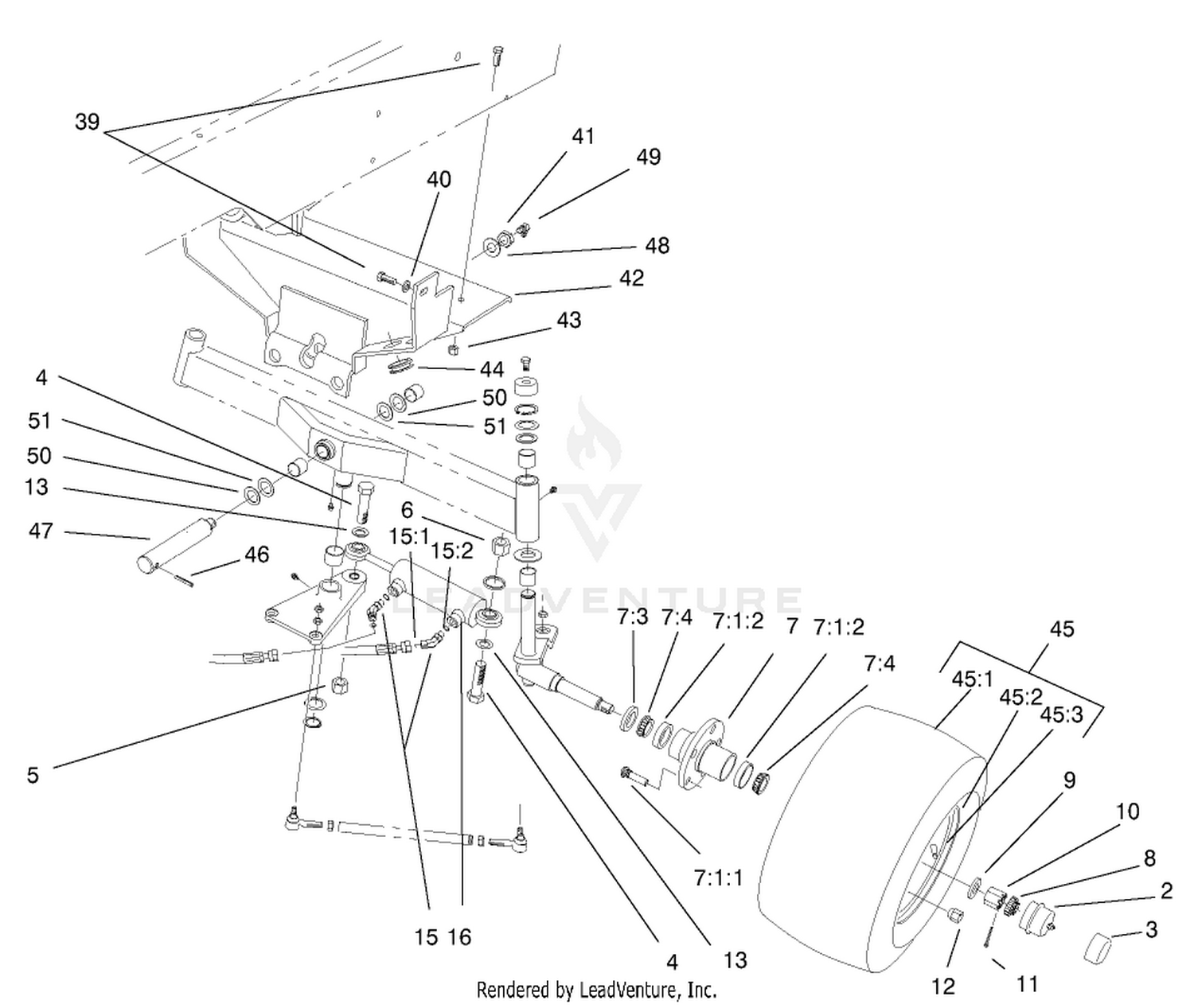 Rear Axle Support Assembly