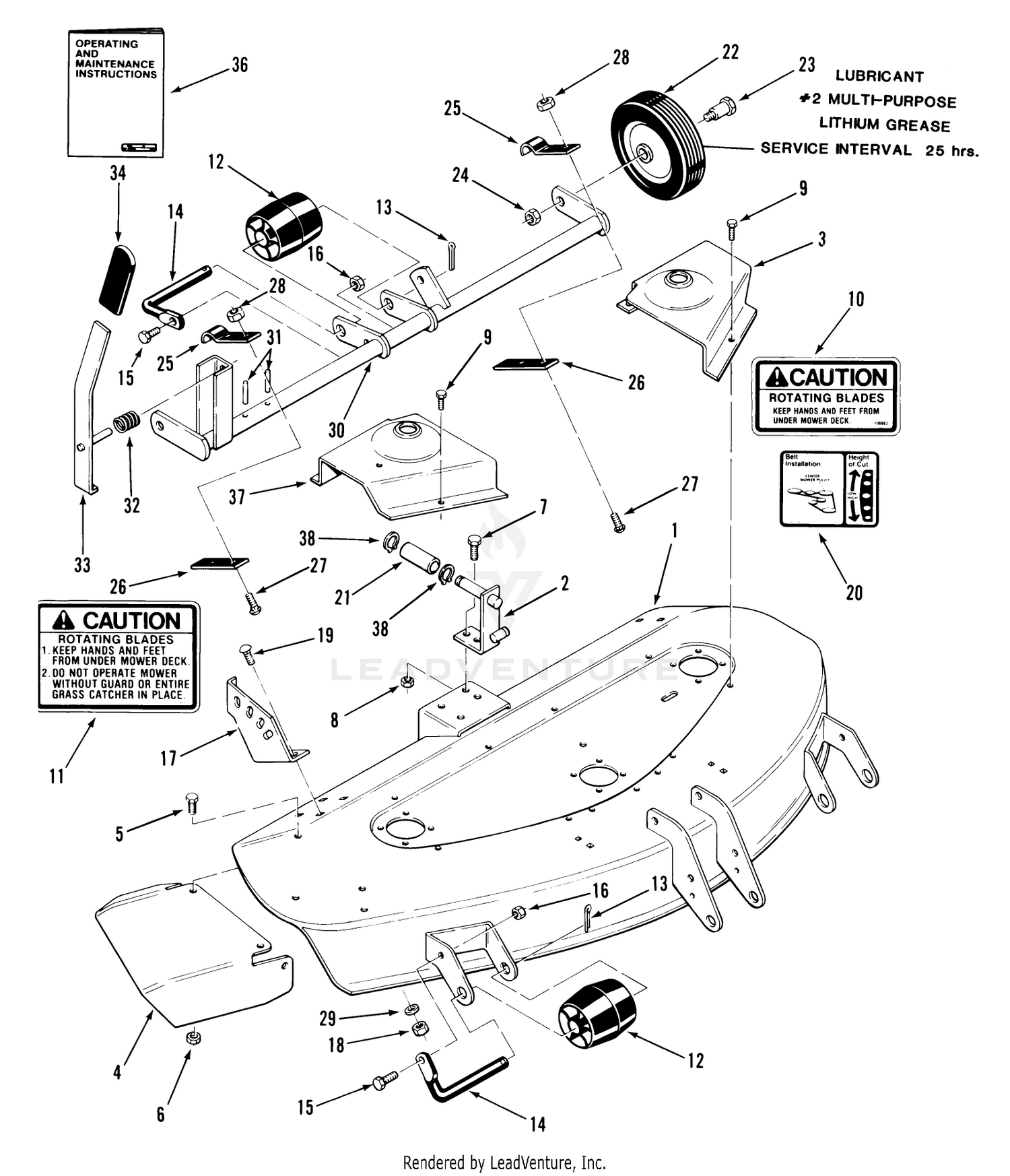 Side Discharge Mower-42 In. (107 Cm)