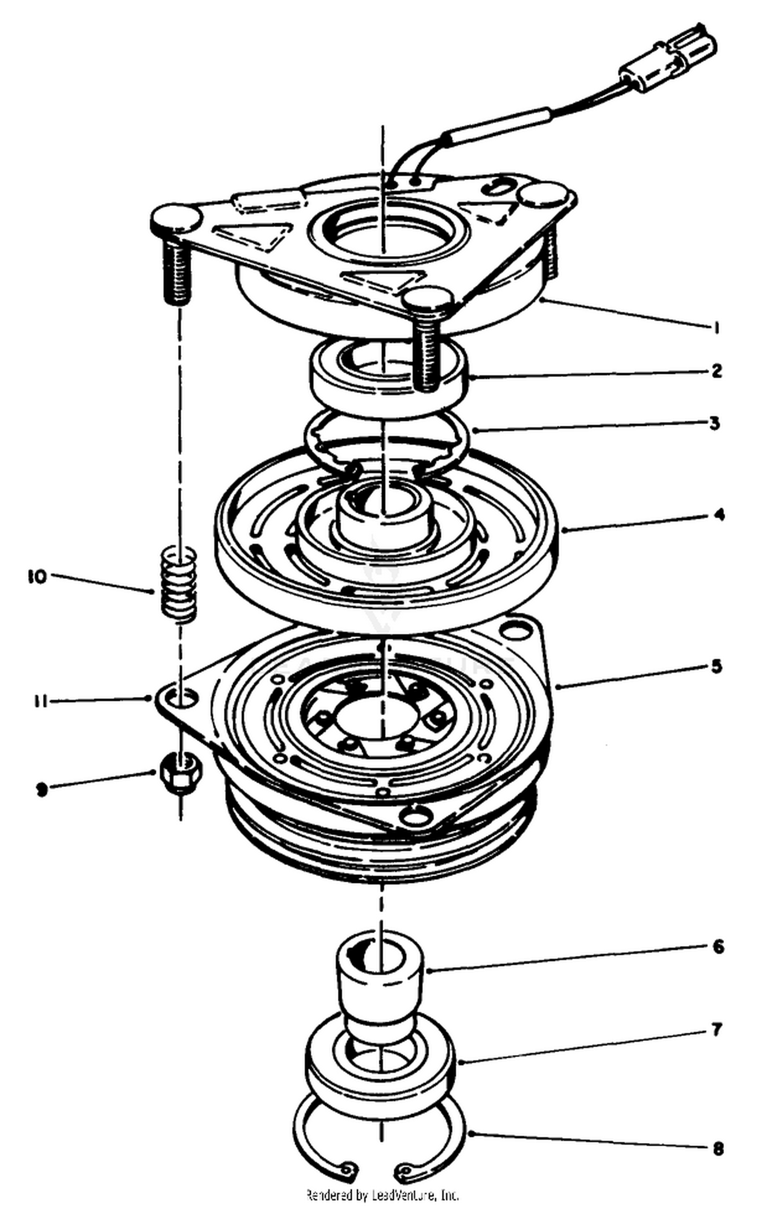 Cutch Assembly No. 63-6050